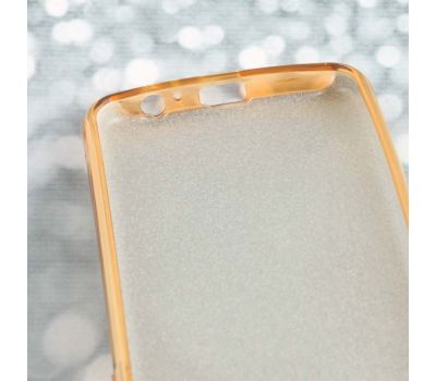 Чохол для Samsung Galaxy A8 2018 (A530) Glitter з блискітками золотистий 549540
