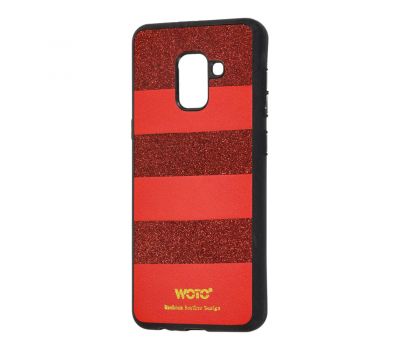 Чохол для Samsung Galaxy A8+ 2018 (A730) woto червоний