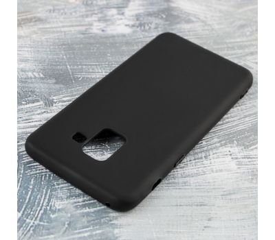Чохол для Samsung Galaxy A8 2018 (A530) Soft case чорний 549387