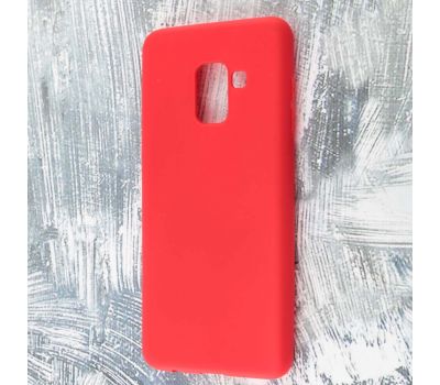 Чохол для Samsung Galaxy A8 2018 (A530) Soft case червоний