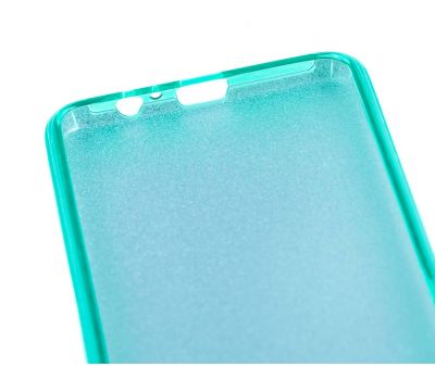 Чохол для Samsung Galaxy A8 2018 (A530) Glitter з блискітками зелений 549538