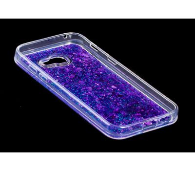 Чохол для Samsung Galaxy A5 2017 (A520) блискітки вода фіолетовий 550508