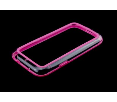 Чохол бампер для Samsung i9190 Galaxy S4 mini рожевий