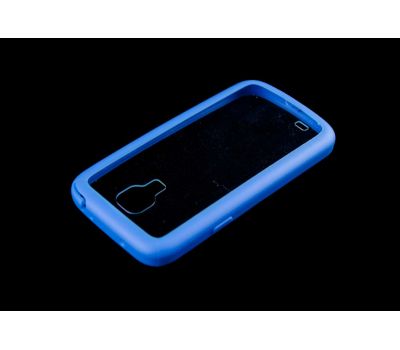 Чохол бампер Samsung i9190 Galaxy S4 mini Fashion блакитний