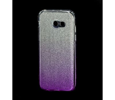 Чохол для Samsung Galaxy A5 2017 (A520) Glitter силіконовий фіолетовий