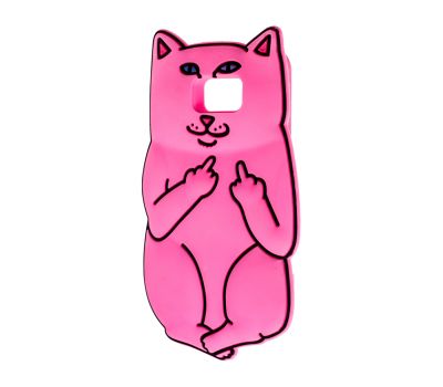 3D чохол Cat Fakk для Samsung Galaxy S6 (G920) рожевий
