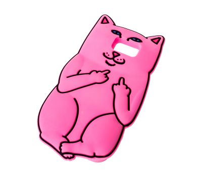 3D чохол Cat Fakk для Samsung Galaxy S6 (G920) рожевий 551543