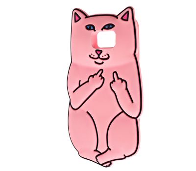 3D чохол Cat Fakk для Samsung Galaxy S6 (G920) світло-рожевий