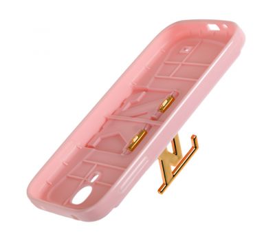 Чохол LV для Samsung Galaxy i9500 S4 світло-рожевий 552009