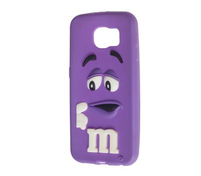 Чохол M&m's для Samsung Galaxy S6 (G920) фіолетовий