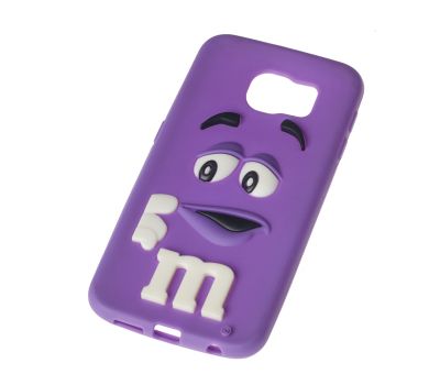 Чохол M&m's для Samsung Galaxy S6 (G920) фіолетовий 552026