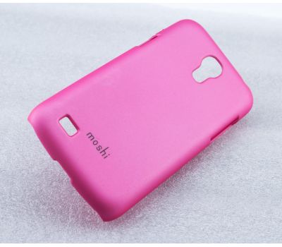 Чохол для Samsung  i9190 Galaxy S4 mini Moshi iGlaze рожевий