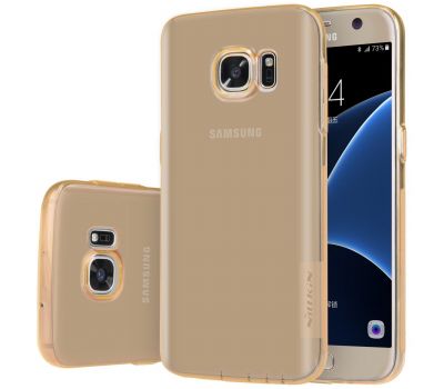 Чохол Nillkin Nature Series для Samsung Galaxy S7 (G930) золотистий (прозорий)