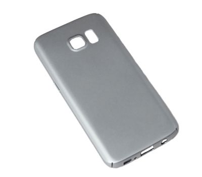 Чохол для Samsung Galaxy S7 (G930) PC Soft Touch срібний 552743