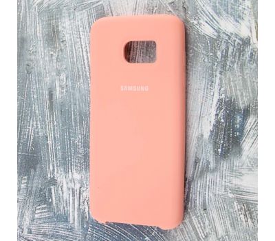 Чохол для Samsung Galaxy S7 Edge (G935) Silky Soft Touch світло рожевий