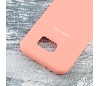 Чохол для Samsung Galaxy S7 Edge (G935) Silky Soft Touch світло рожевий 554447