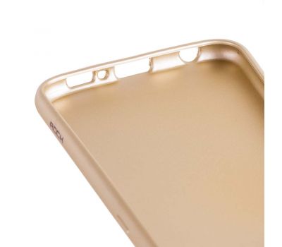 Чохол для Samsung Galaxy S6 (G920) Rock матовий золотистий 554209
