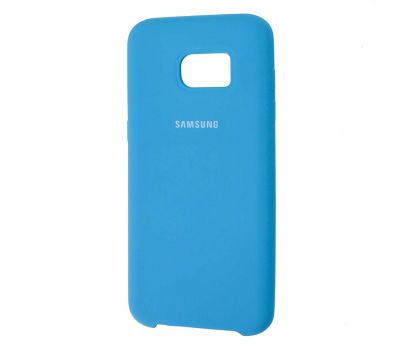 Чохол для Samsung Galaxy S7 Edge (G935) Silky Soft Touch світло синій