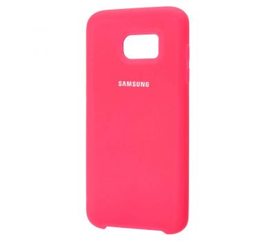 Чохол для Samsung Galaxy S7 Edge (G935) Silky Soft Touch рожевий