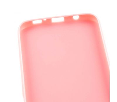 Чохол Samsung Galaxy S7 Edge (G935) Label Case Leather + Perfo рожевий 554374