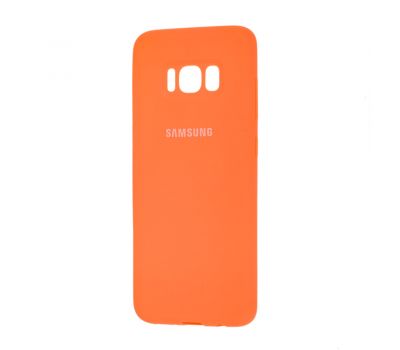 Чохол Samsung Galaxy S8 (G950) Silicone cover помаранчевий