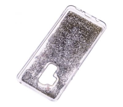 Чохол для Samsung Galaxy S9+ (G965) вода срібляста "пудра та помада" 555898
