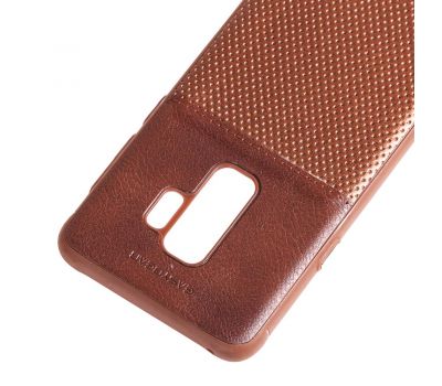 Чохол для Samsung Galaxy S9+ (G965) EasyBear Leather коричневий 555643