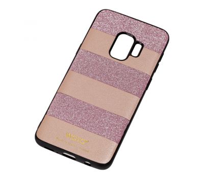 Чохол для Samsung Galaxy S9 (G960) woto з блискітками рожевий 555486