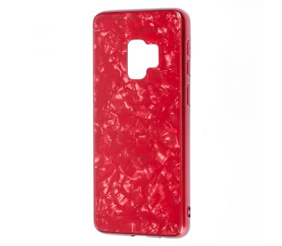 Чохол для Samsung Galaxy S9 (G960) Jelly мармур червоний