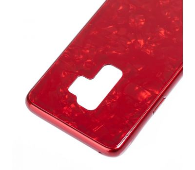 Чохол для Samsung Galaxy S9+ (G965) Jelly мармур червоний 555721