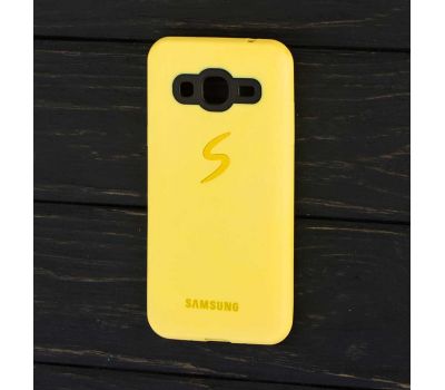 Чохол для Samsung Galaxy J2 Prime (G532) Silicon case жовтий