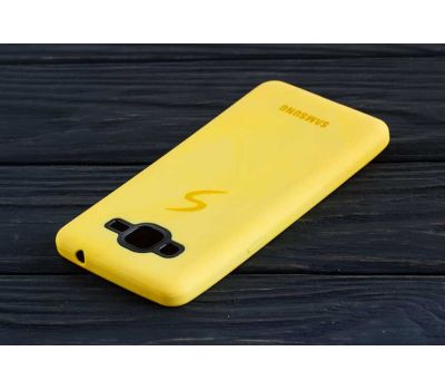 Чохол для Samsung Galaxy J2 Prime (G532) Silicon case жовтий 556195