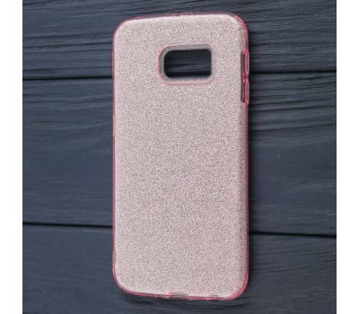 Чохол для Samsung  S6 edgeShining Glitter рожевий