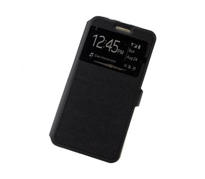 Чохол книжка Samsung Galaxy J7 (J700) Modern Style з вікном чорний
