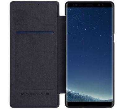 Чохол книжка Samsung Galaxy Note 8 (N950) Nillkin Qin чорний 558543