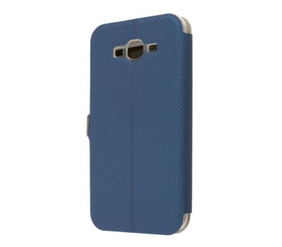 Чохол книжка для Samsung Galaxy J7 (J700) Modern Style з двома вікнами синій 558117