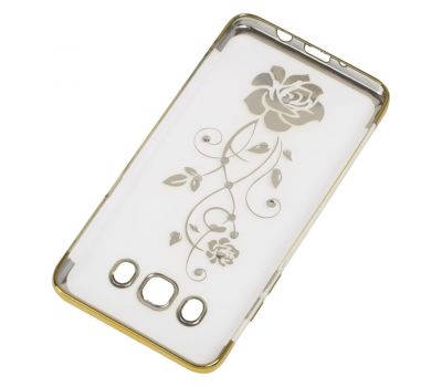 Чохол для Samsung Galaxy J5 2016 (J510) kingxbar diamond flower золотистий 560231