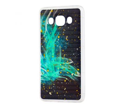 Чохол для Samsung Galaxy J5 2016 (J510) Art confetti "темно-м'ятний"