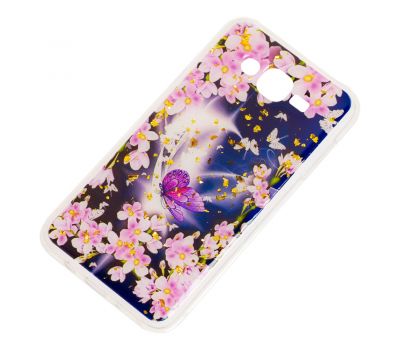 Чохол для Samsung Galaxy J7 (J700) Art confetti "квіти" 560968