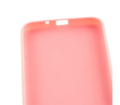 Чохол для Samsung Galaxy J2 2018 (J250) Label Case Leather + Perfo рожевий 561764