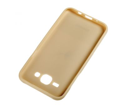 Чохол для Samsung Galaxy J5 (J500) Leather + Shining золотистий 562943