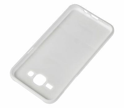 Чохол для Samsung Galaxy J5 (J500) Leather + Shining сріблястий 562949