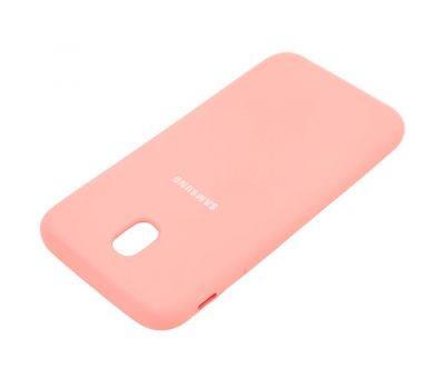 Чохол для Samsung Galaxy J3 2017 (J330) Silky Soft Touch світло рожевий 562200