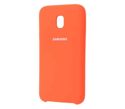 Чохол для Samsung Galaxy J3 2017 (J330) Silky Soft Touch помаранчевий