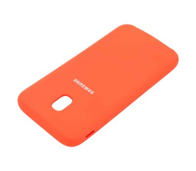 Чохол для Samsung Galaxy J3 2017 (J330) Silky Soft Touch помаранчевий 562194