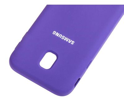 Чохол для Samsung Galaxy J3 2017 (J330) Silky Soft Touch фіолетовий 562212