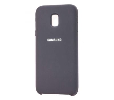 Чохол для Samsung Galaxy J3 2017 (J330) Silky Soft Touch темно сірий
