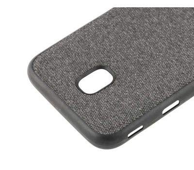 Чохол для Samsung Galaxy J3 2017 (J330) Label Case Textile чорний 562169