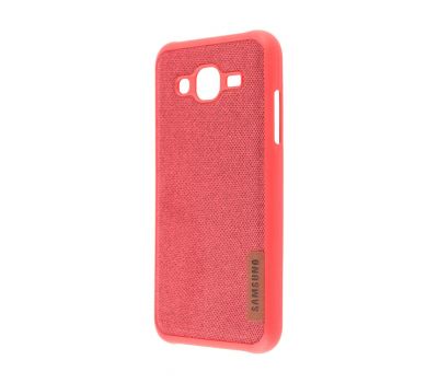 Чохол для Samsung Galaxy J5 (J500) Label Case Textile червоний