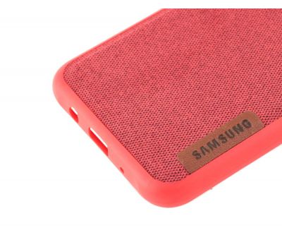 Чохол для Samsung Galaxy J5 (J500) Label Case Textile червоний 562927